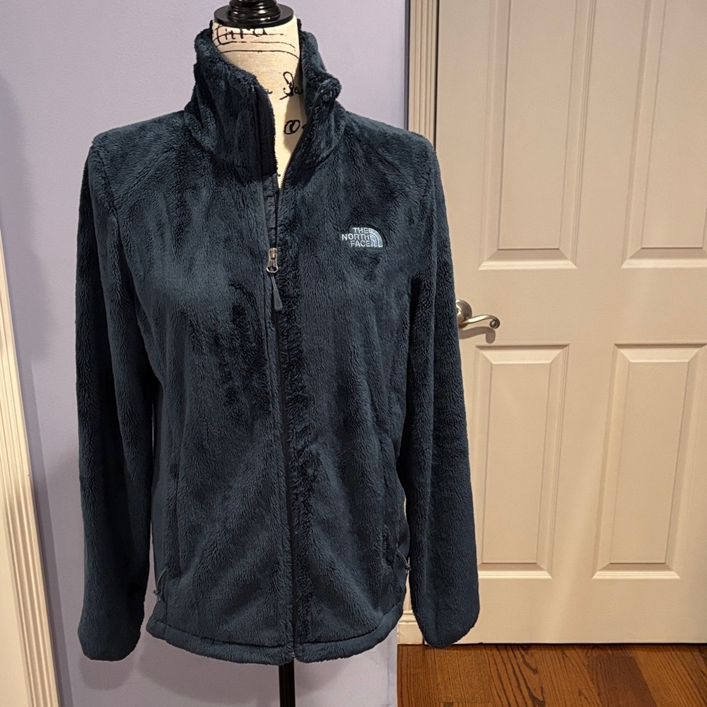The North Face Women's Dark Teal Fleece Jacket (New without Tag)